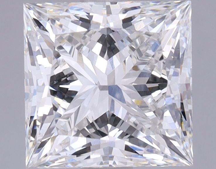 2.63 ct. princess Lab Grown Diamond front image