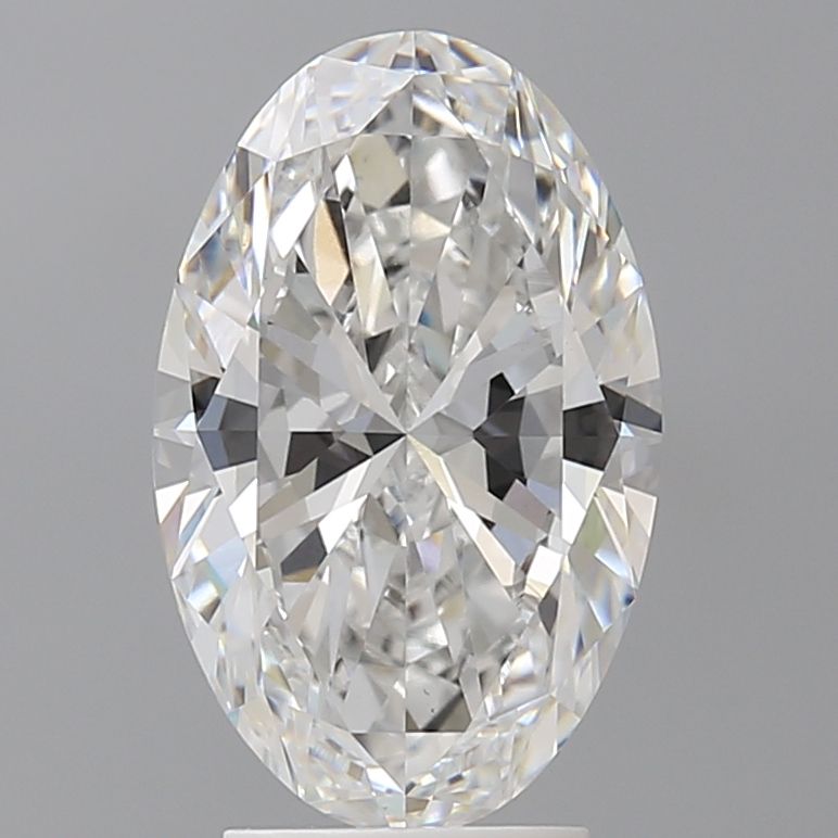 3.50 ct. oval Lab Grown Diamond front image