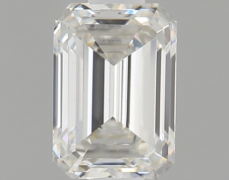 0.74 ct. emerald Lab Grown Diamond front image