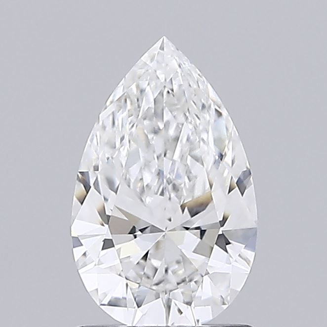 1 ct lab-grown Pear Diamond