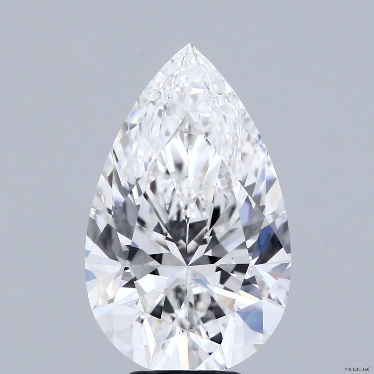 6.09 ct. pear Lab Grown Diamond front image
