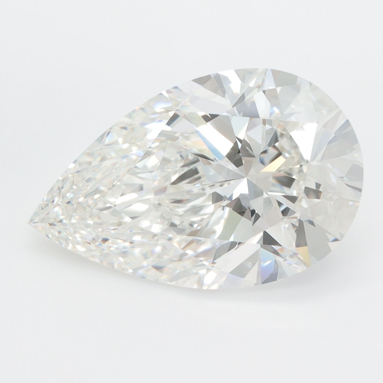 6.27 ct. pear Lab Grown Diamond front image