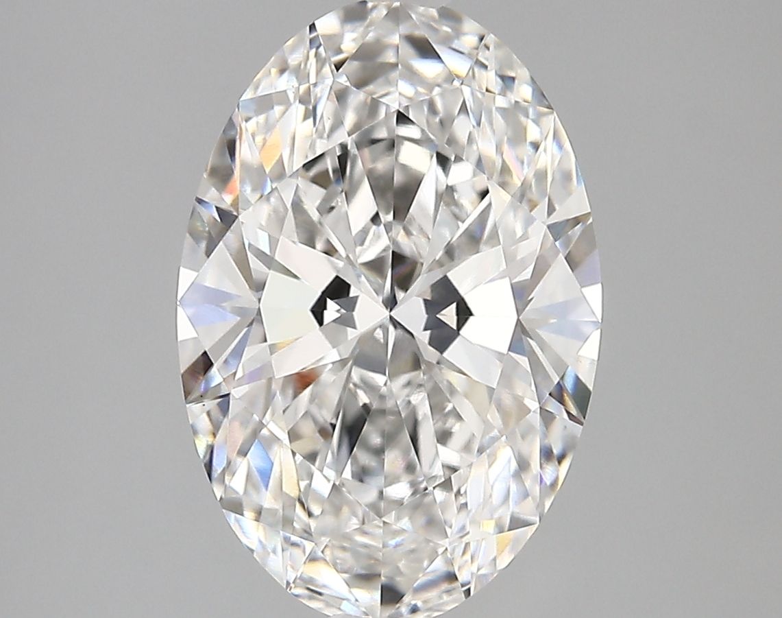 3.77 ct. oval Lab Grown Diamond front image