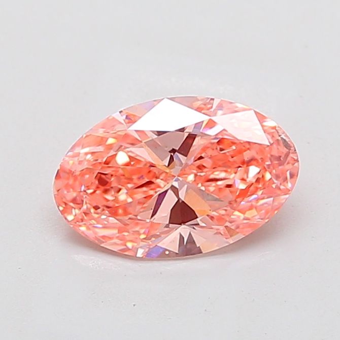 2.02 CT Fancy Vivid Pink OVAL