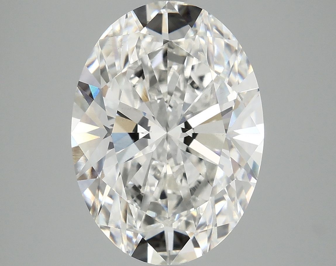 5.09 ct. oval Lab Grown Diamond front image