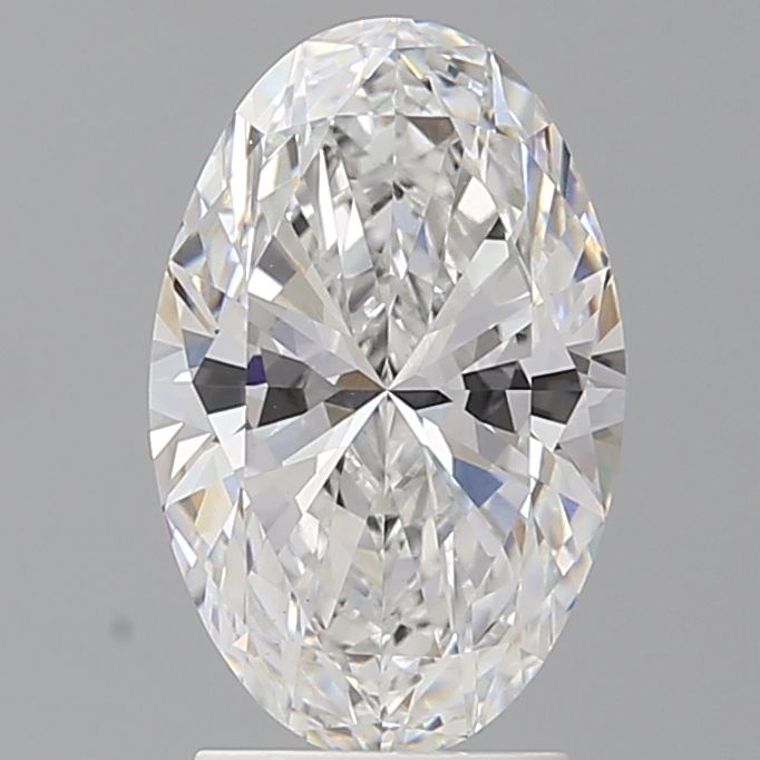 2.59 ct. oval Lab Grown Diamond front image