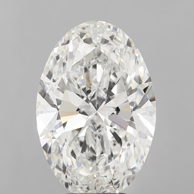 5.01 ct. oval Lab Grown Diamond front image