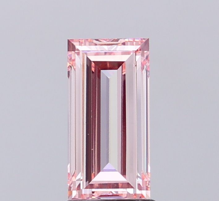 1.8 CT Fancy Intense Pink BAGUETTE