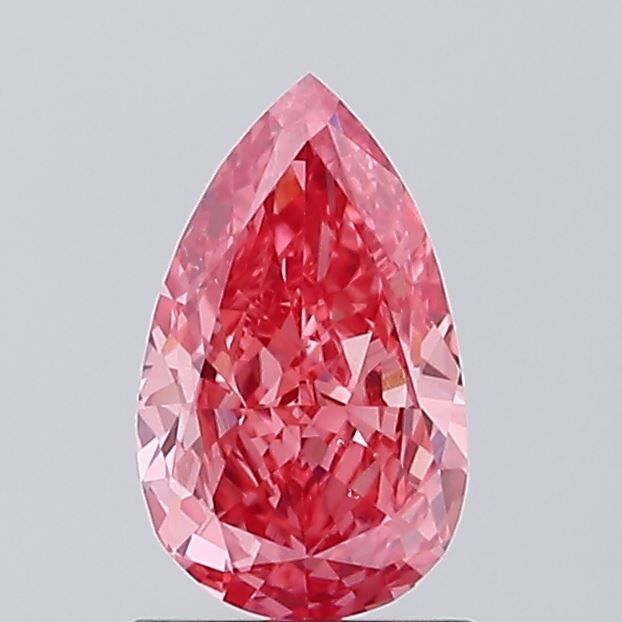 1.04 CT Fancy Vivid Pink PEAR