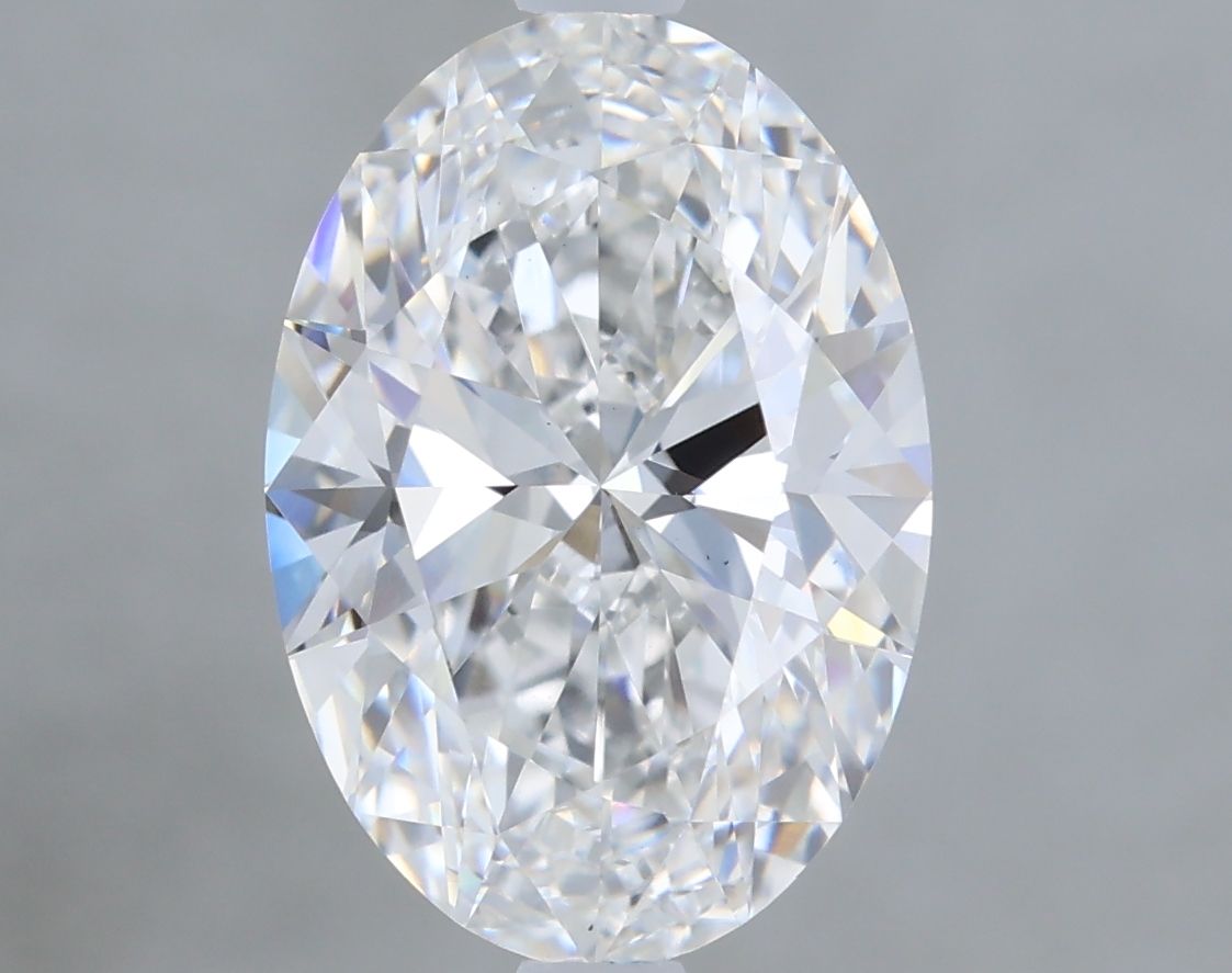 2.09 ct. oval Lab Grown Diamond front image