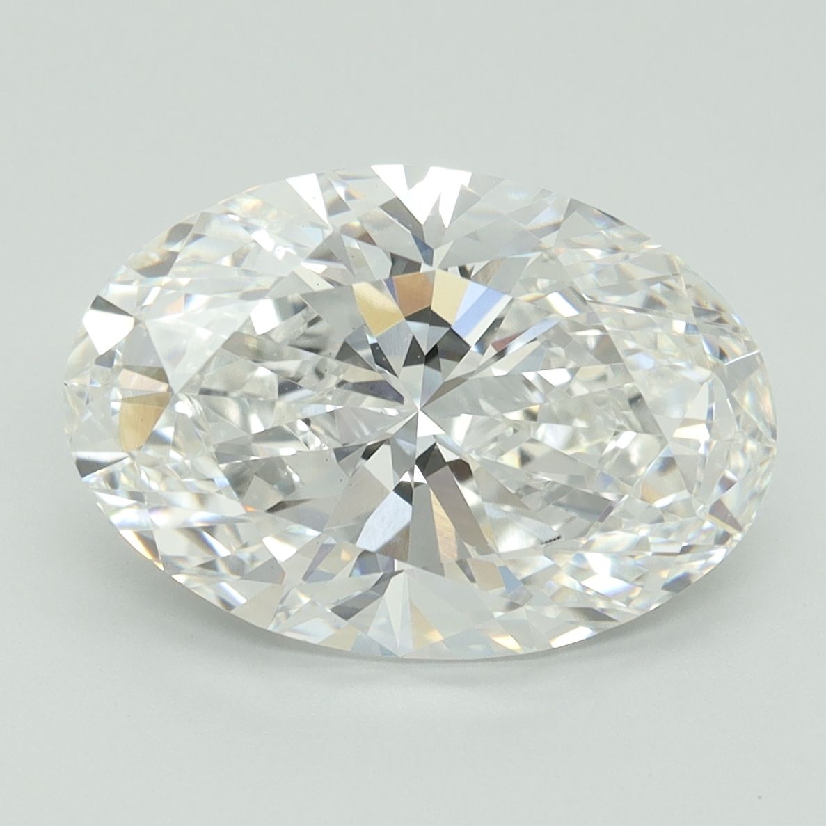 5.05 ct. oval Lab Grown Diamond front image