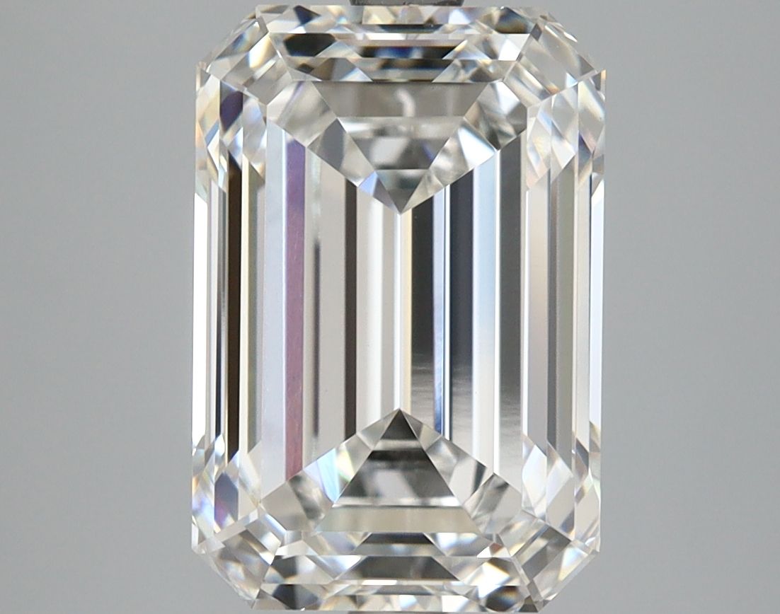 5.02 ct. emerald Lab Grown Diamond front image