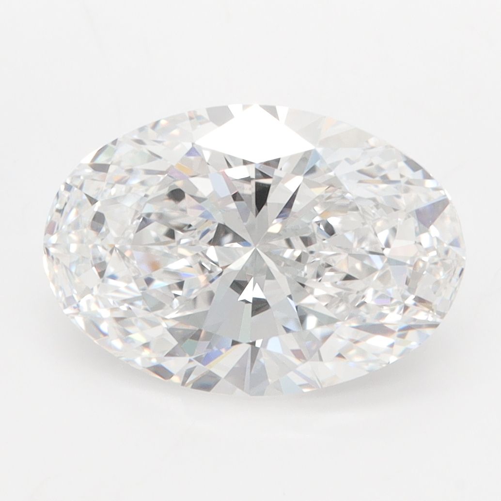 3.31 ct. oval Lab Grown Diamond front image