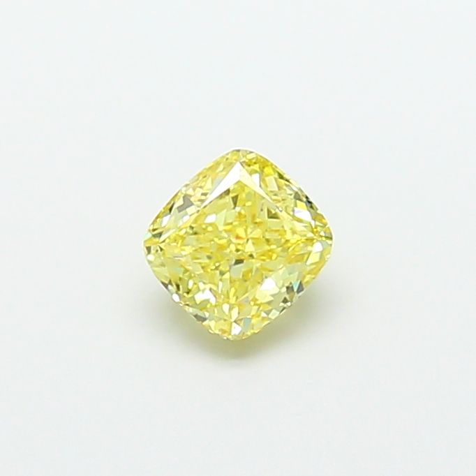 1.01 CT Fancy Intense Yellow CUSHION MODIFIED