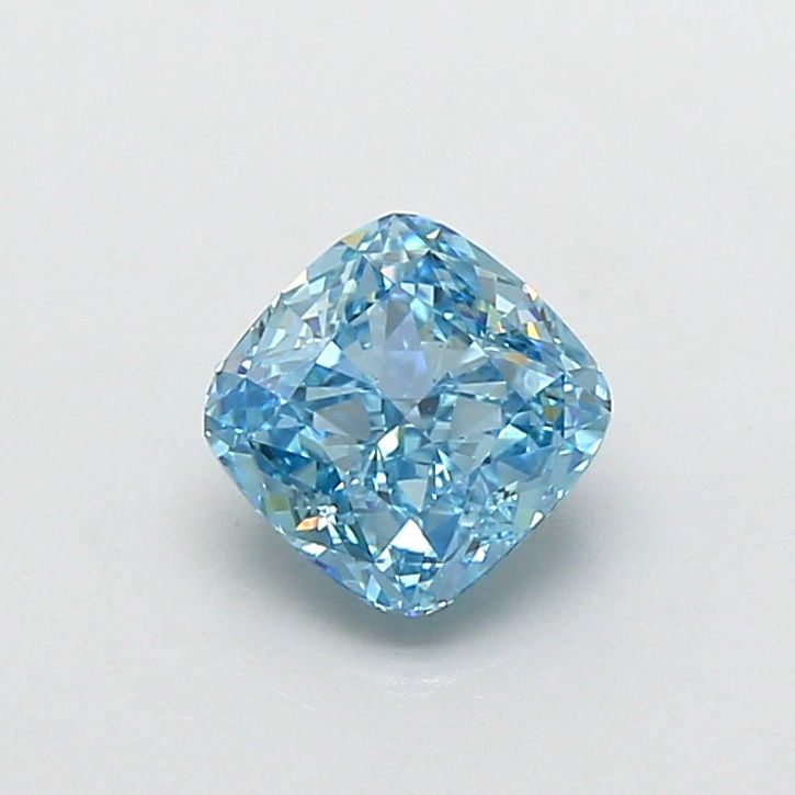 1.01 CT Fancy Vivid Blue CUSHION MODIFIED