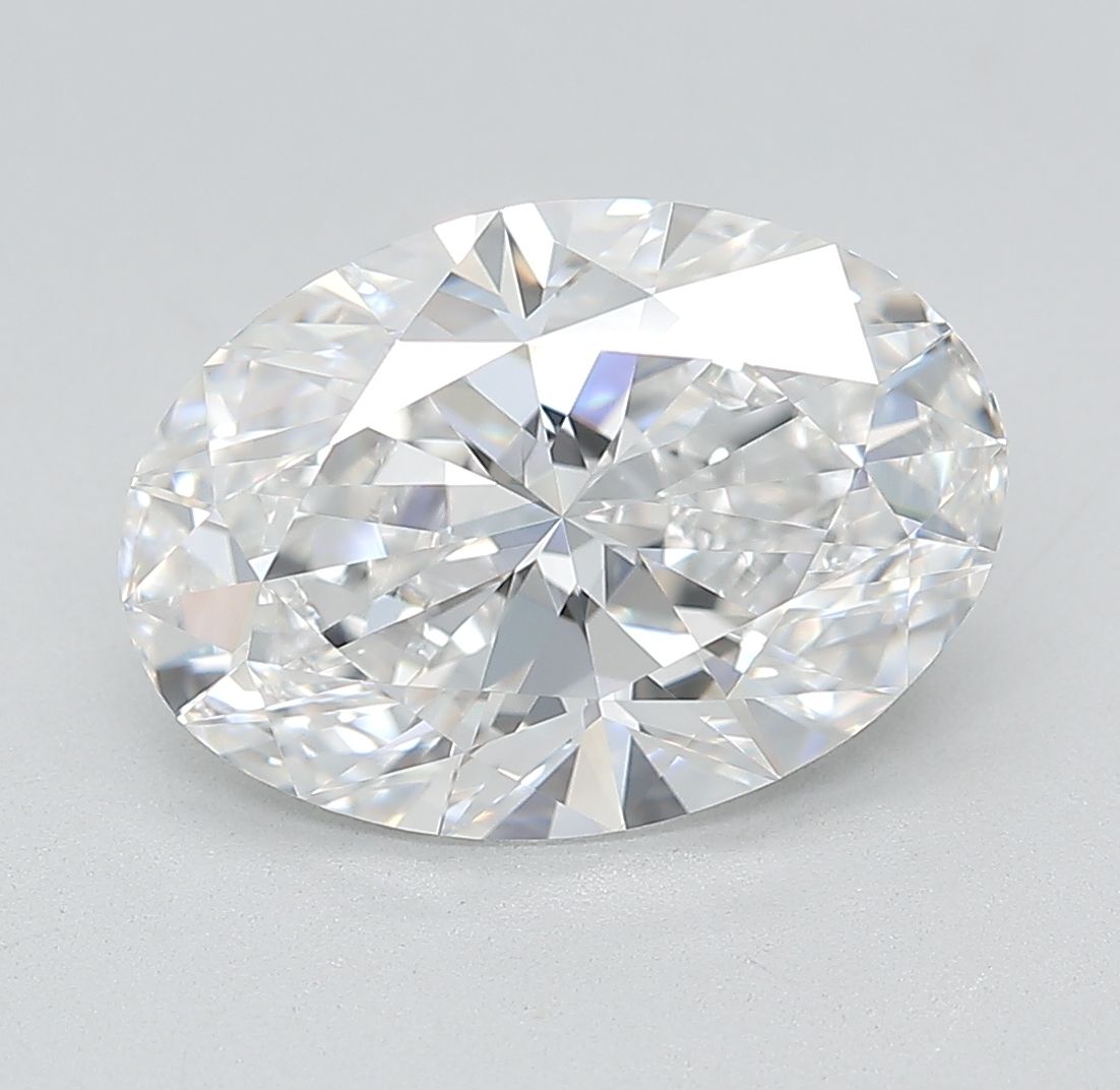 4.30 ct. oval Lab Grown Diamond front image