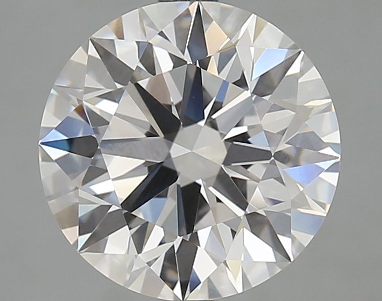 Diamant Rond 3.78 ct - Couleur D - Pureté IF