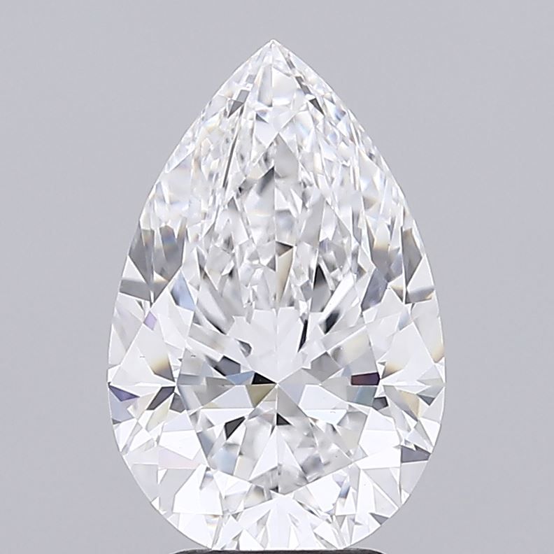 4.08 ct. pear Lab Grown Diamond front image