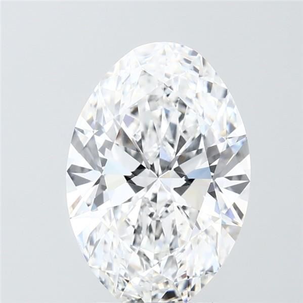 3.01 ct. oval Lab Grown Diamond front image