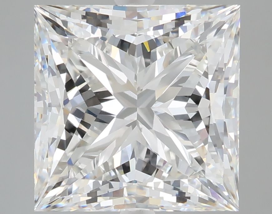 6.06 ct. princess Lab Grown Diamond front image