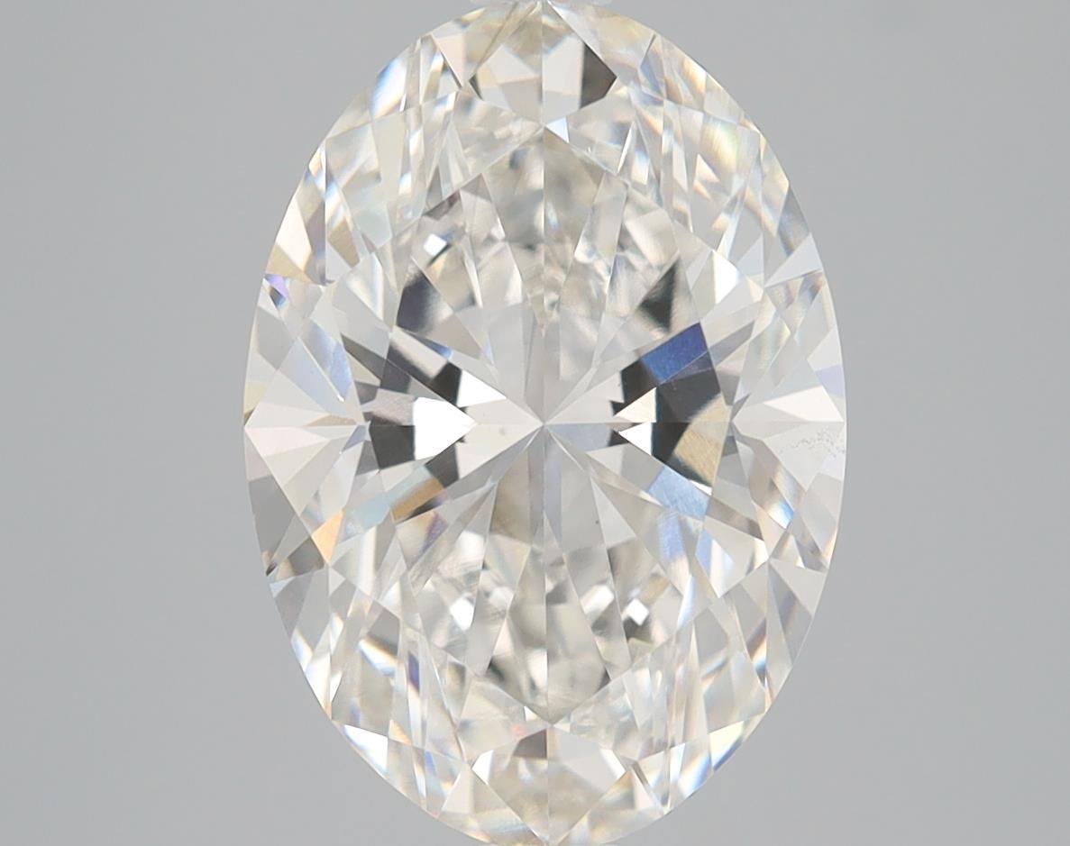 4.28 ct. oval Lab Grown Diamond front image