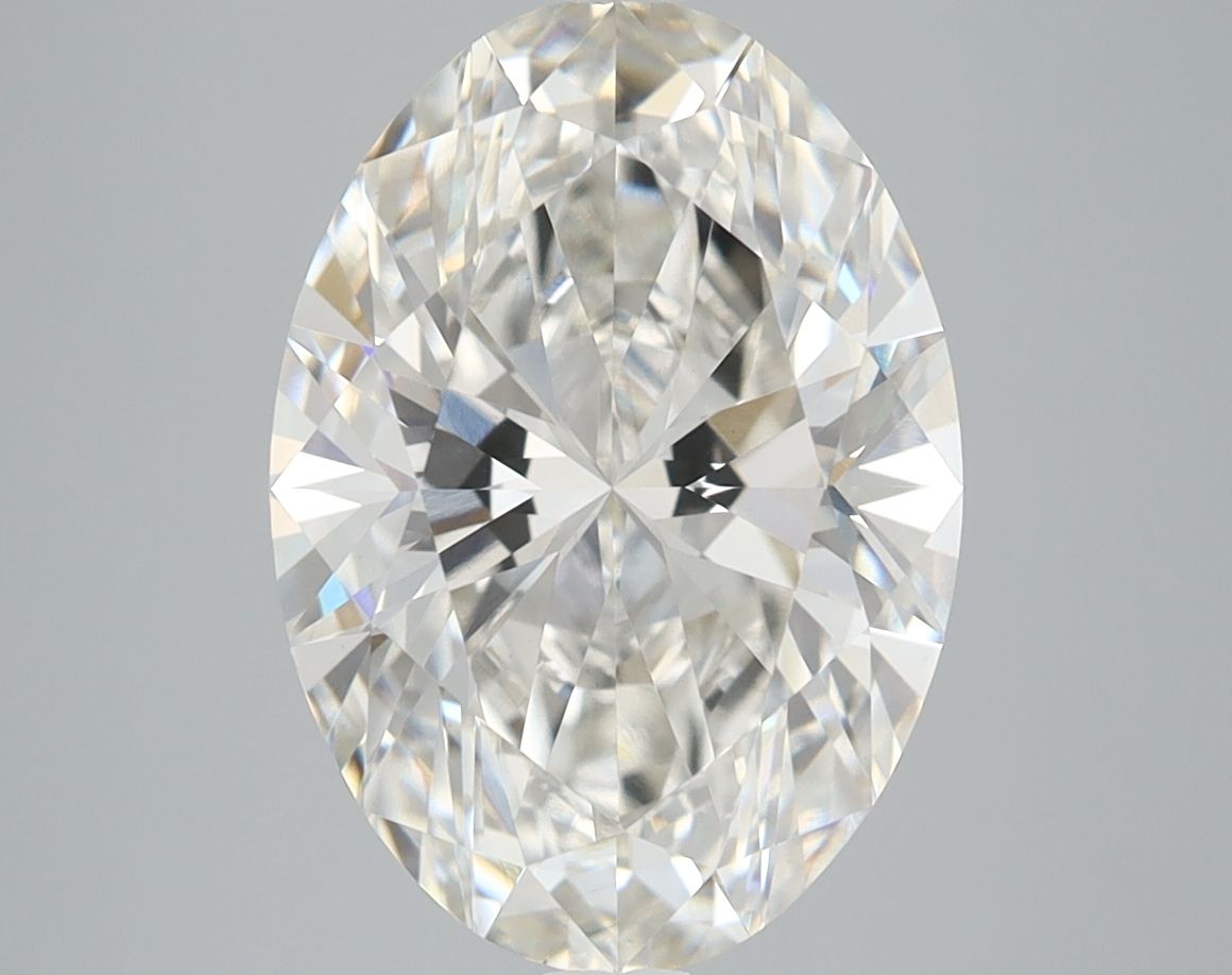 4.10 ct. oval Lab Grown Diamond front image