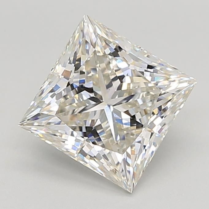 3.04 ct. princess Lab Grown Diamond front image