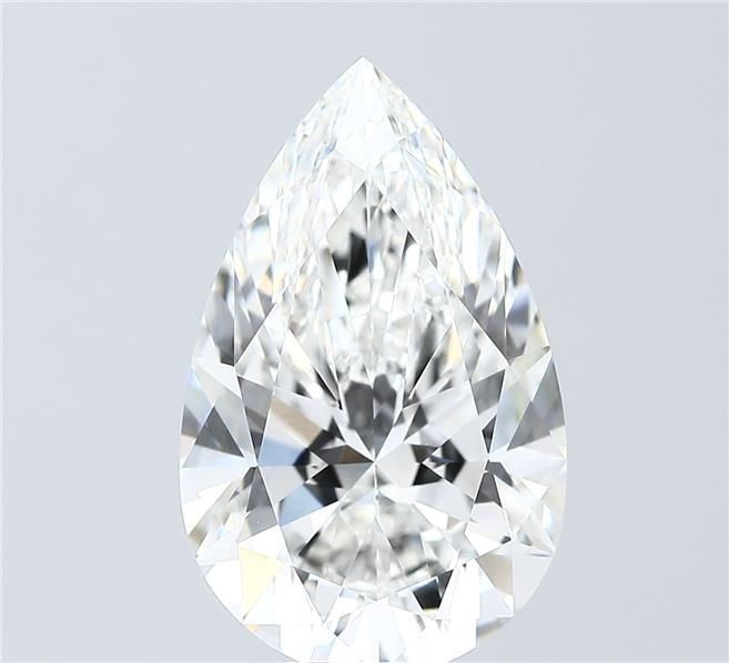 7.09 ct. pear Lab Grown Diamond front image