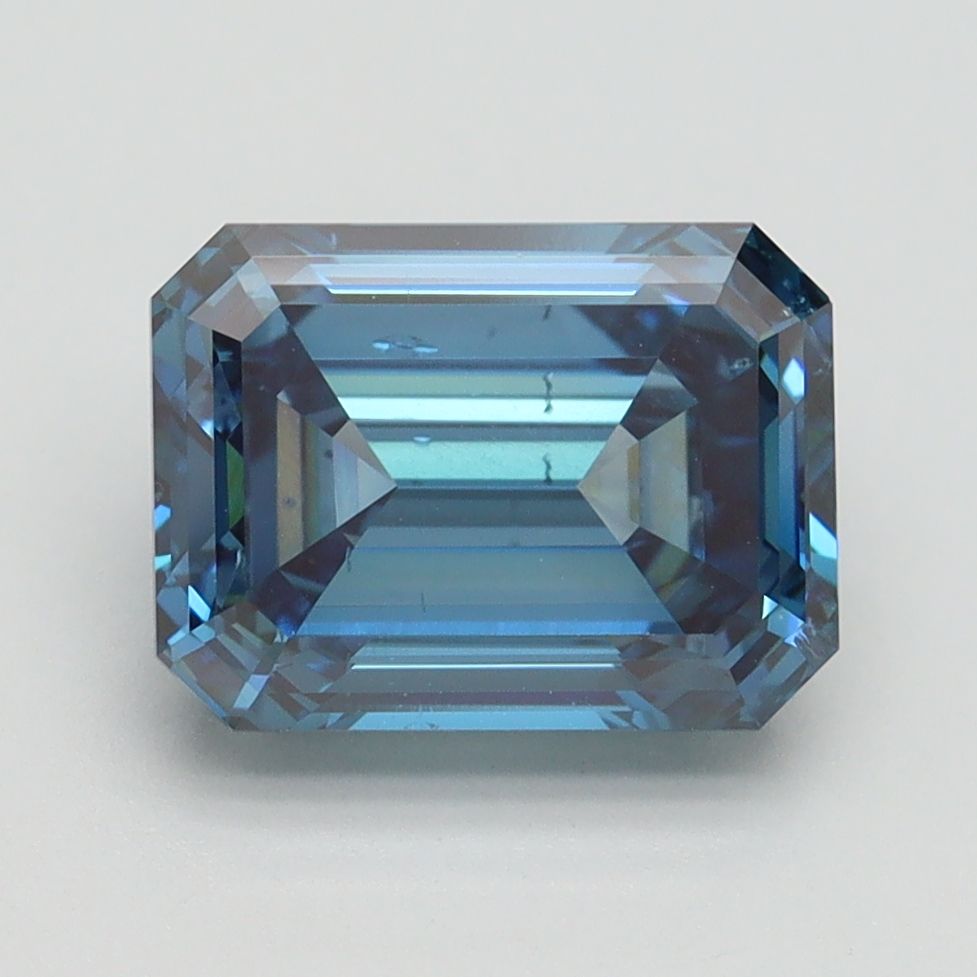 3.01 ct. emerald Lab Grown Diamond front image