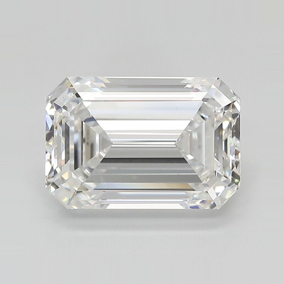 4.08 ct. emerald Lab Grown Diamond front image