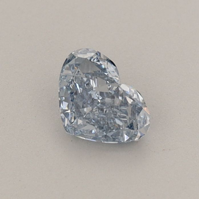 0.35 CT Fancy Intense Blue HEART
