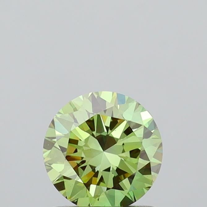 1.02 CT Fancy Vivid Green ROUND