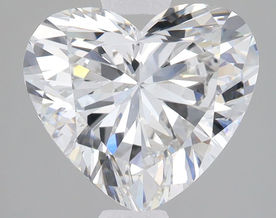 2.58 ct. heart Lab Grown Diamond front image