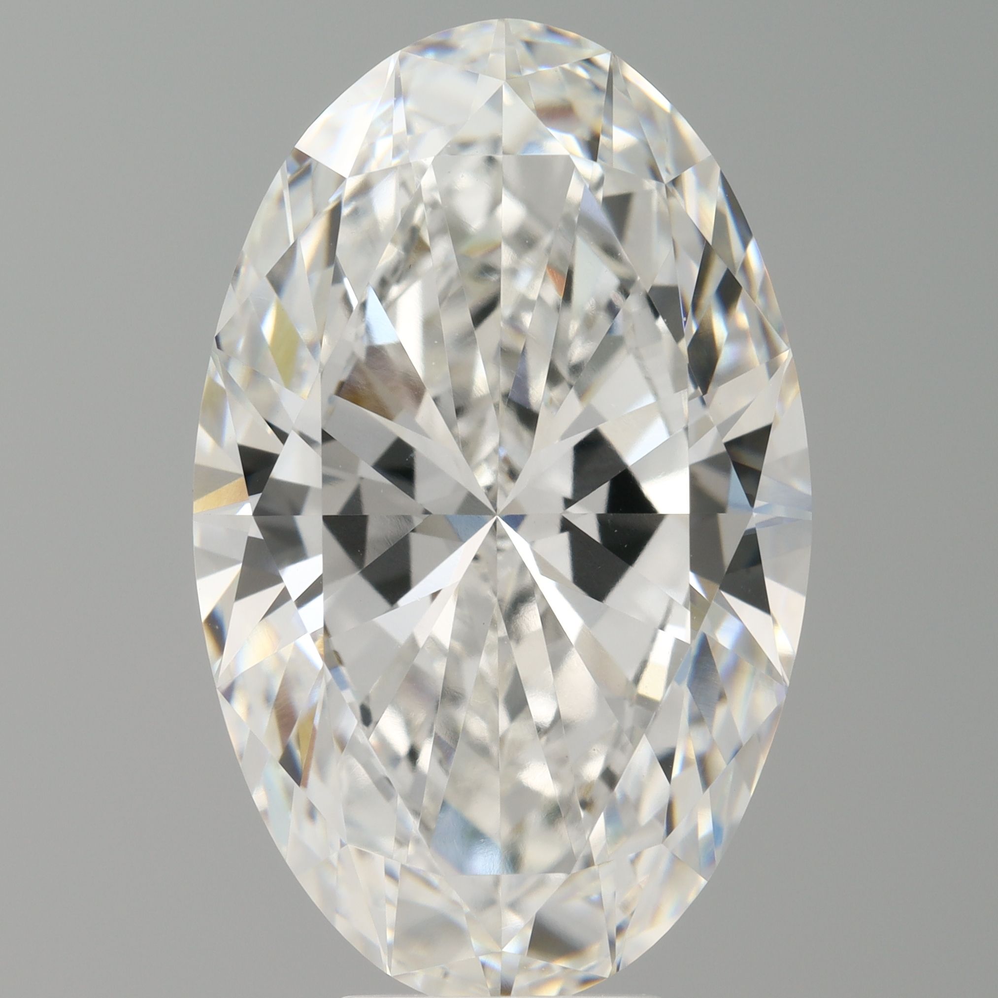 8.05 ct. oval Lab Grown Diamond front image