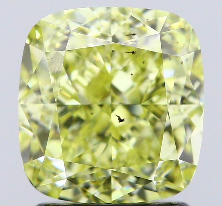 Diament 2.3 ct Fancy Yellow/SI1