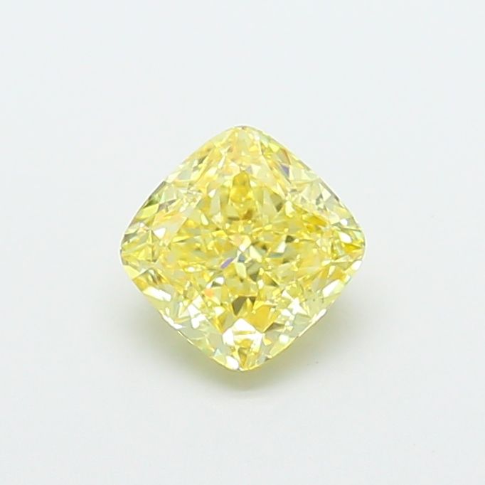 1.08 CT Fancy Intense Yellow CUSHION MODIFIED
