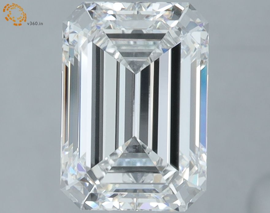 2.58 ct. emerald Lab Grown Diamond front image