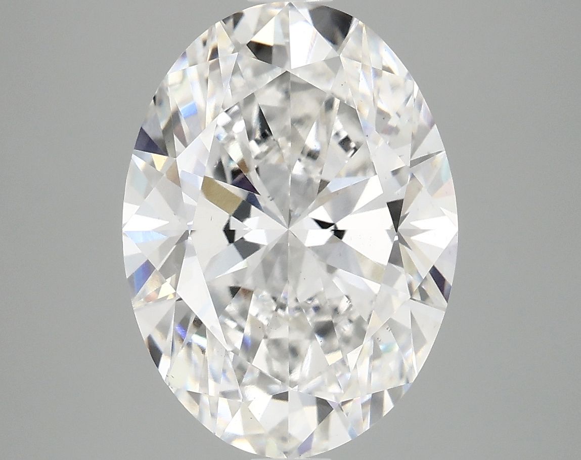 5.00 ct. oval Lab Grown Diamond front image