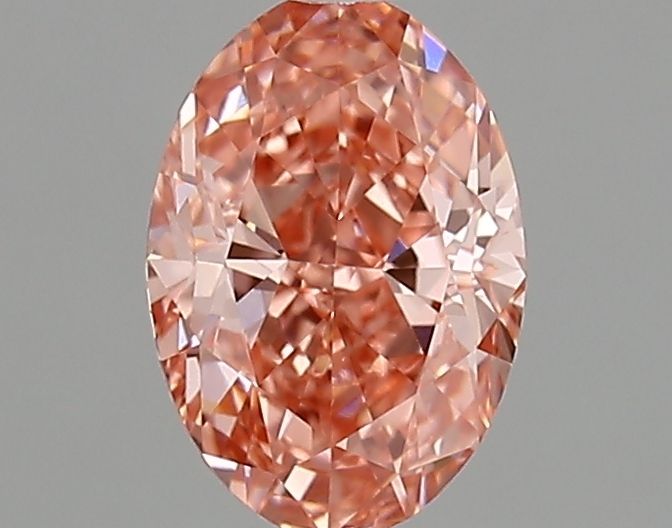 1.07 CT Fancy Vivid Pink OVAL