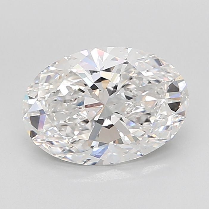 4.07 ct. oval Lab Grown Diamond front image