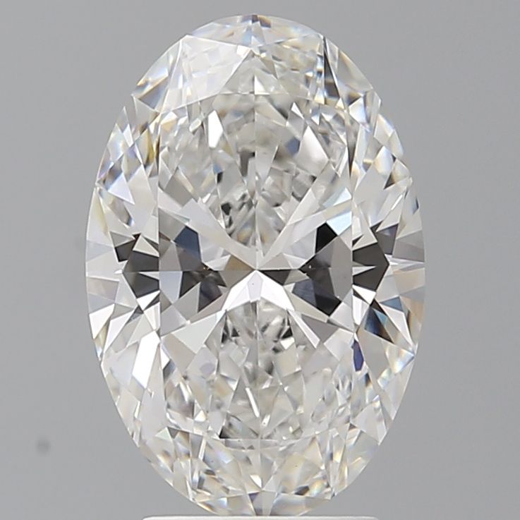 3.60 ct. oval Lab Grown Diamond front image