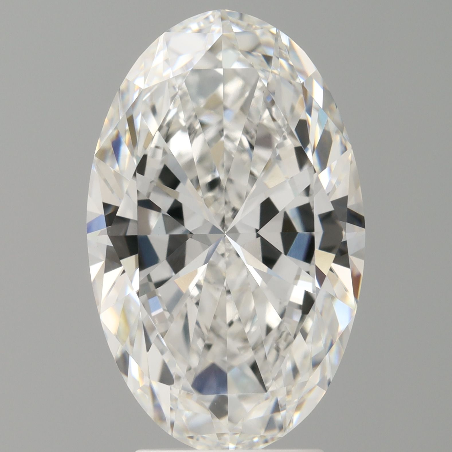 4.07 ct. oval Lab Grown Diamond front image