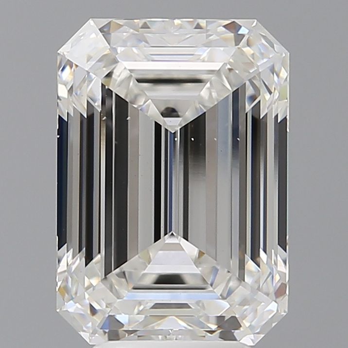 5.56 ct. emerald Lab Grown Diamond front image