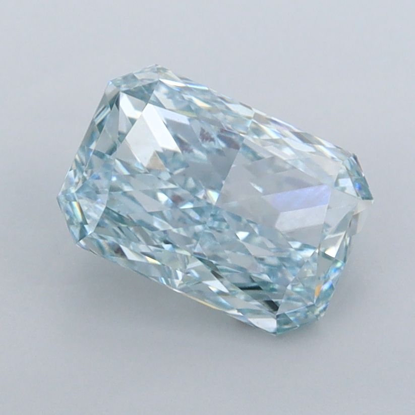 1.41 CT Fancy Vivid Blue RADIANT
