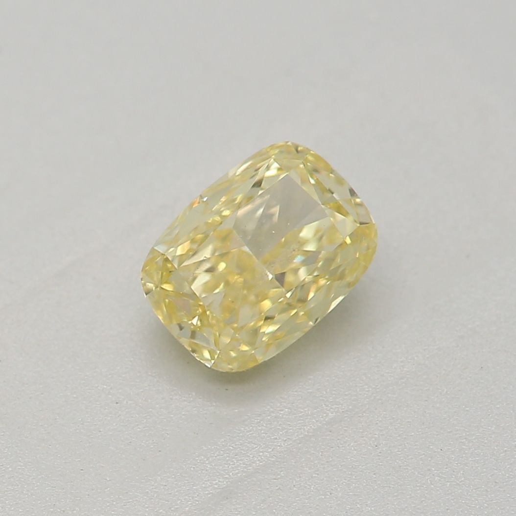 Diament 0.42 ct Fancy Yellow/SI2