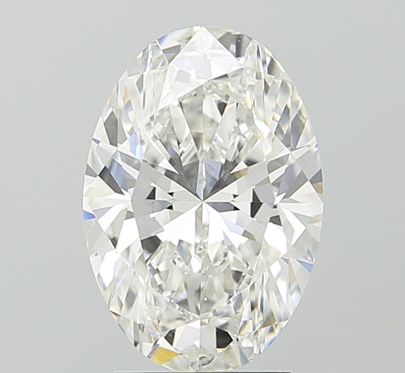 3.07 ct. oval Lab Grown Diamond front image