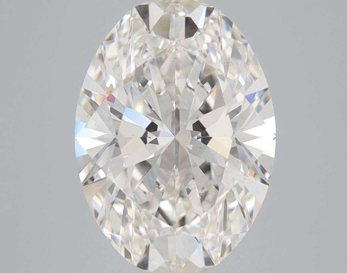 4.74 ct. oval Lab Grown Diamond front image