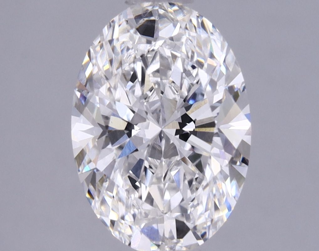 1.38 ct. oval Lab Grown Diamond front image