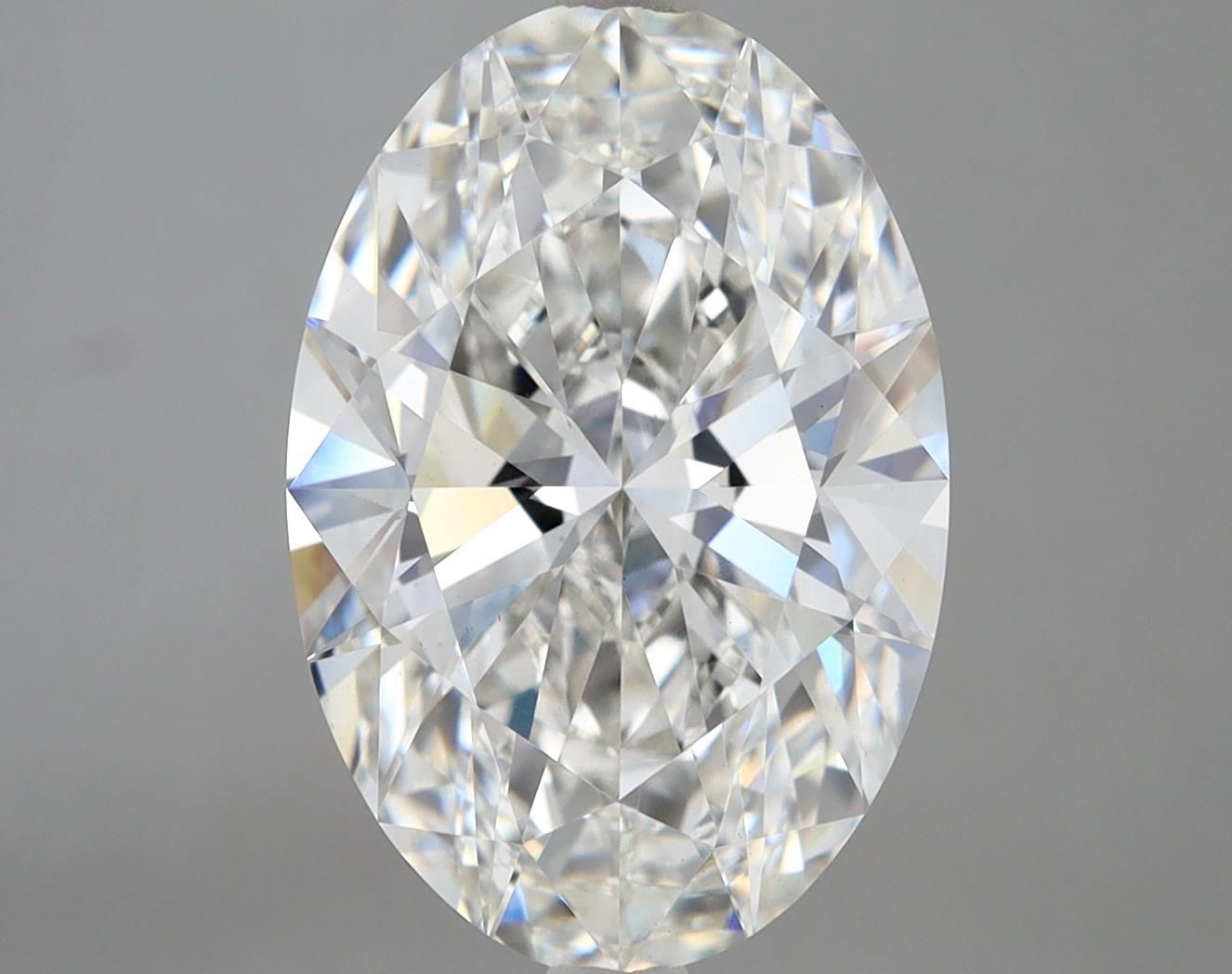 5.09 ct. oval Lab Grown Diamond front image