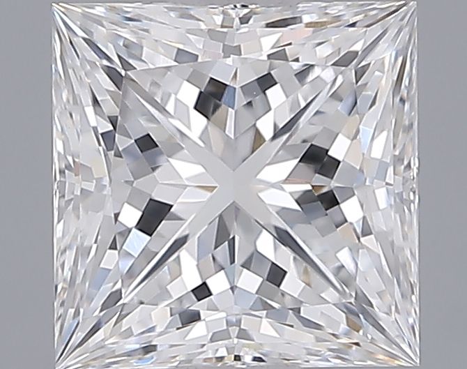 1.54 ct. princess Lab Grown Diamond front image